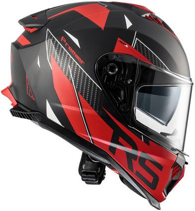 Casca Moto Full-Face Typhoon RS 92BM Matt Black/Red 2024