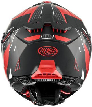 Casca Moto Full-Face Typhoon RS 92BM Matt Black/Red 2024
