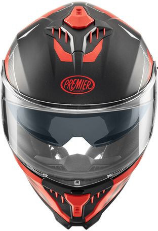Casca Moto Full-Face Typhoon RS 92BM Matt Black/Red 2024