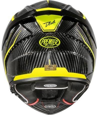 Casca Moto Full-Face Devil CARB STY Glossy Black/Yellow 2024