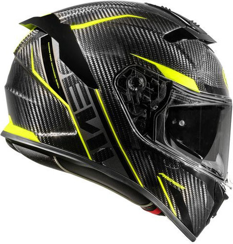 Casca Moto Full-Face Devil CARB STY Glossy Black/Yellow 2024