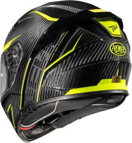 Casca Moto Full-Face Devil CARB STY Glossy Black/Yellow 2024