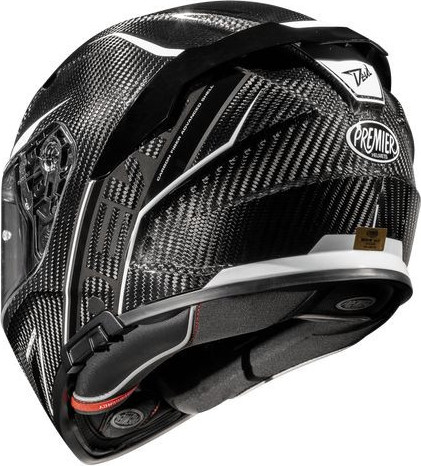 Casca Moto Full-Face Devil CARB ST8 Glossy Black/White 2024