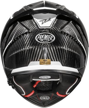 Casca Moto Full-Face Devil CARB ST8 Glossy Black/White 2024