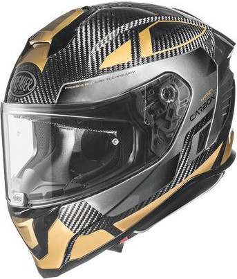 Casca Moto Full-Face Hyper CARB TK19 Glossy Black/Gold/Gray 2024