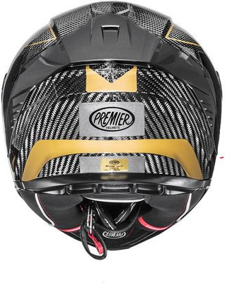 Casca Moto Full-Face Hyper CARB TK19 Glossy Black/Gold/Gray 2024