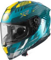 Casca Moto Full-Face Hyper XR 21 Gloss Blue/Yellow 2024