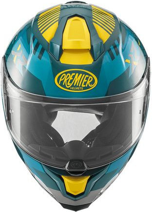 Casca Moto Full-Face Hyper XR 21 Gloss Blue/Yellow 2024