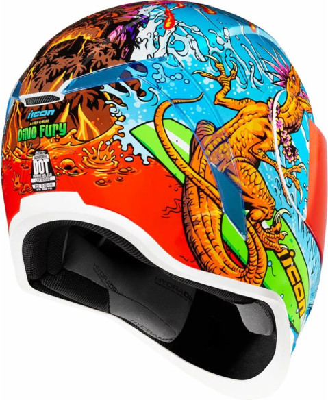 Casca Moto Full-Face/Integrala Airform Dino Fury Blue 25