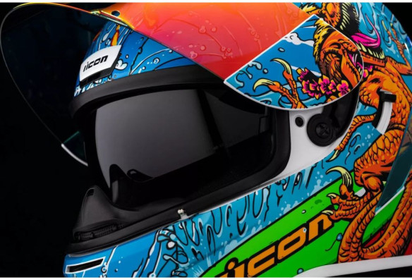Casca Moto Full-Face/Integrala Airform Dino Fury Blue 25