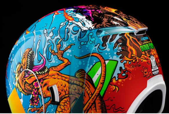 Casca Moto Full-Face/Integrala Airform Dino Fury Blue 25