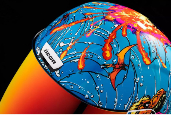 Casca Moto Full-Face/Integrala Airform Dino Fury Blue 25