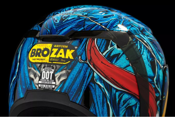 Casca Moto Full-Face/Integrala Airform MIPS Brozak Blue 25