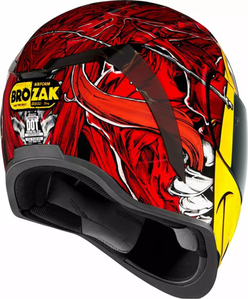 Casca Moto Full-Face/Integrala Airform MIPS Brozak Red 25