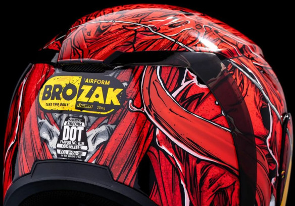Casca Moto Full-Face/Integrala Airform MIPS Brozak Red 25