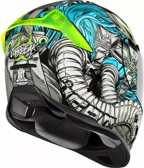 Casca Moto Full-Face/Integrala Airframe Pro Outbreak Blue 25