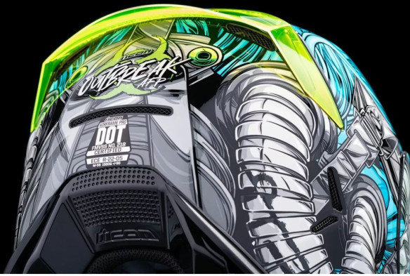 Casca Moto Full-Face/Integrala Airframe Pro Outbreak Blue 25