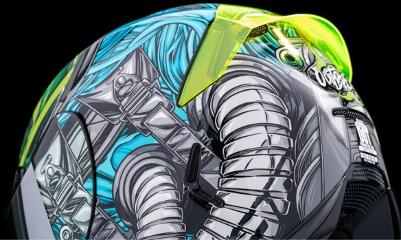 Casca Moto Full-Face/Integrala Airframe Pro Outbreak Blue 25