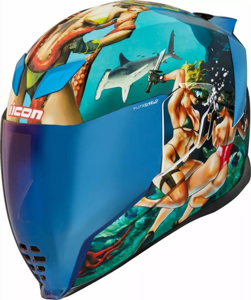 Casca Moto Full-Face/Integrala Airflite Pleasuredome4 Blue 25