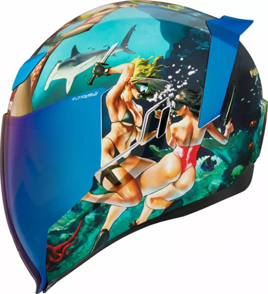 Casca Moto Full-Face/Integrala Airflite Pleasuredome4 Blue 25