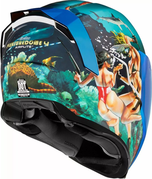 Casca Moto Full-Face/Integrala Airflite Pleasuredome4 Blue 25