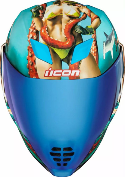 Casca Moto Full-Face/Integrala Airflite Pleasuredome4 Blue 25