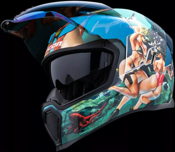 Casca Moto Full-Face/Integrala Airflite Pleasuredome4 Blue 25