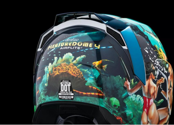 Casca Moto Full-Face/Integrala Airflite Pleasuredome4 Blue 25