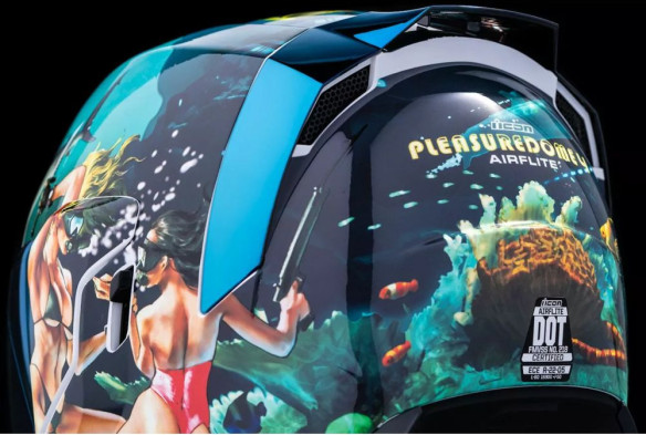 Casca Moto Full-Face/Integrala Airflite Pleasuredome4 Blue 25