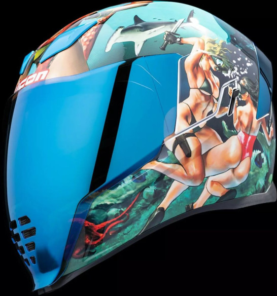 Casca Moto Full-Face/Integrala Airflite Pleasuredome4 Blue 25