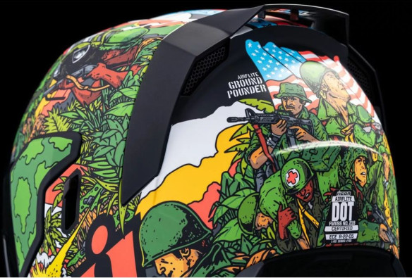 Casca Moto Full-Face/Integrala Airflite GP23 Green 25