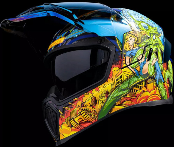 Casca Moto Full-Face/Integrala Airflite Bugoid Blitz Blue 25