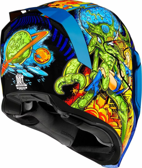 Casca Moto Full-Face/Integrala Airflite Bugoid Blitz Blue 25