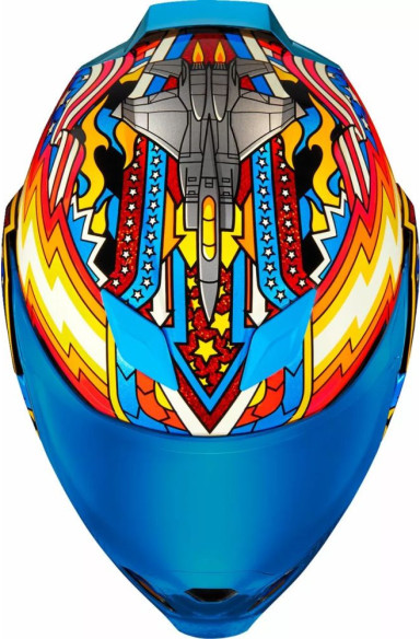 Casca Moto Full-Face/Integrala Airflite Flyboy Blue 25