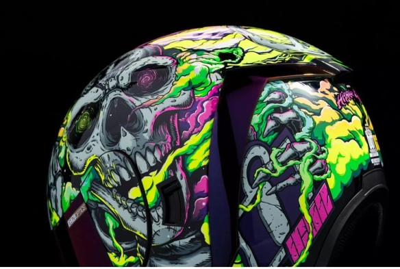 Casca Moto Full-Face/Integrala Airform Hippie Dippy Purple 25
