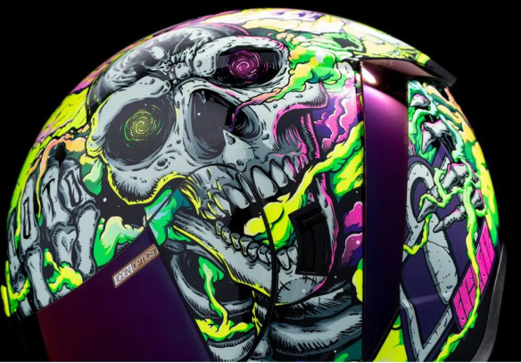 Casca Moto Full-Face/Integrala Airform Hippie Dippy Purple 25