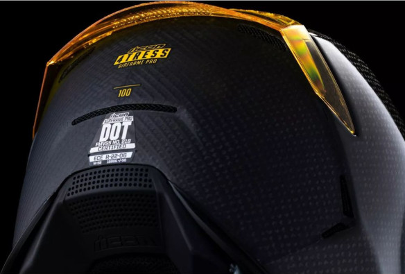 Casca Moto Full-Face/Integrala Airframe Pro Carbon 4Tress Yellow 25