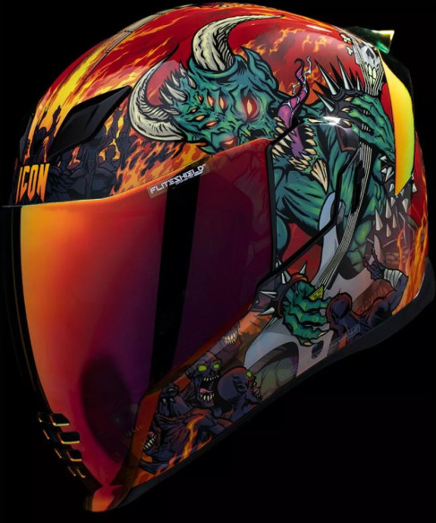 Casca Moto Full-Face/Integrala Airflite MIPS Blegh Red 25