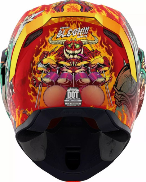 Casca Moto Full-Face/Integrala Airflite MIPS Blegh Red 25