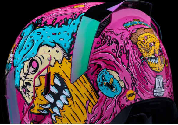 Casca Moto Full-Face/Integrala Airflite MIPS Snack Attack Pink 25