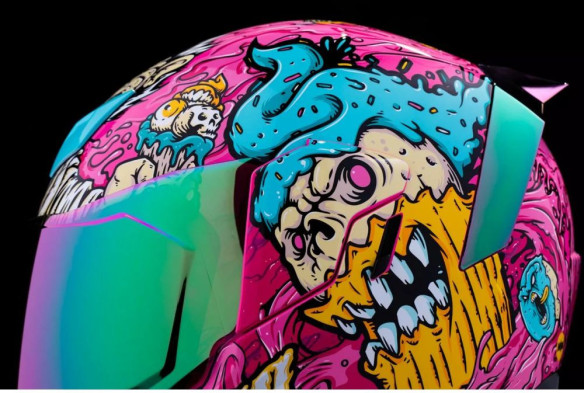 Casca Moto Full-Face/Integrala Airflite MIPS Snack Attack Pink 25