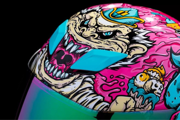 Casca Moto Full-Face/Integrala Airflite MIPS Snack Attack Pink 25