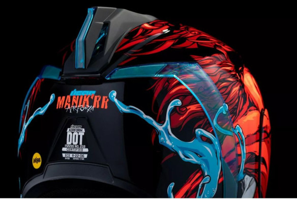 Casca Moto Full-Face/Integrala Airform MIPS Manik'RR Red 25