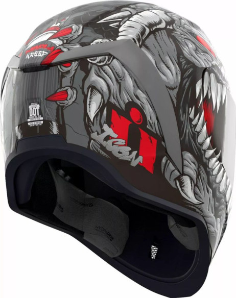 Casca Moto Full-Face/Integrala Airform MIPS Kryola Kreep Silver 25