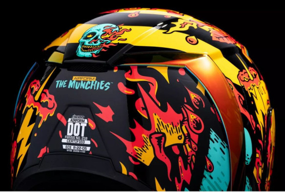 Casca Moto Full-Face/Integrala Airform MIPS Munchies Blue 25