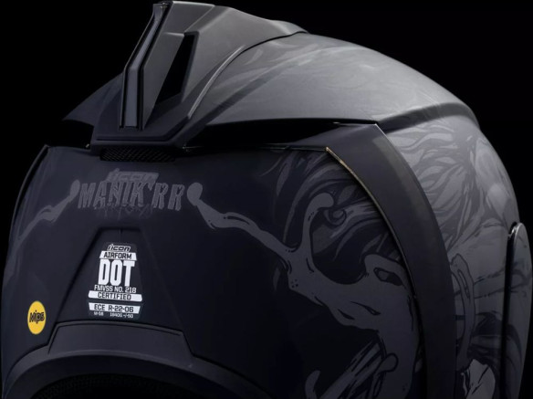 Casca Moto Full-Face/Integrala Airform MIPS Manik'RR Dark 25