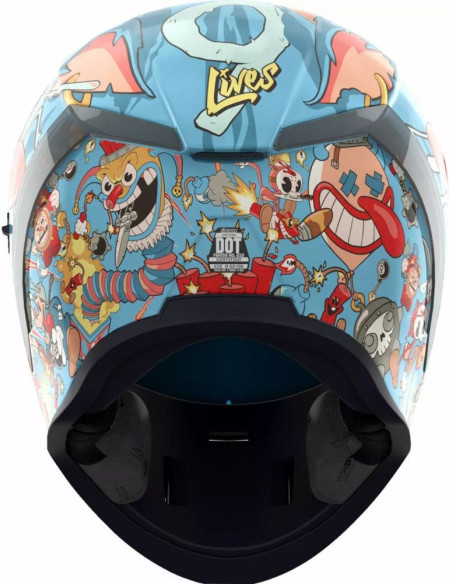 Casca Moto Full-Face/Integrala Airform MIPS Nine Lives Blue 25