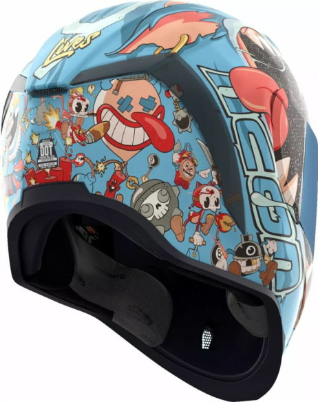 Casca Moto Full-Face/Integrala Airform MIPS Nine Lives Blue 25