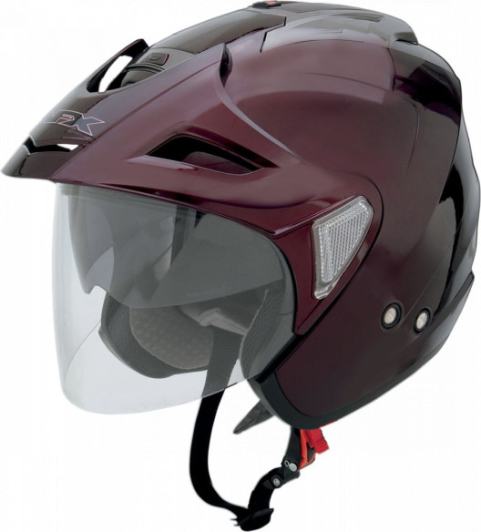 Casca Moto Jet/Open Face FX-50 Wine-red