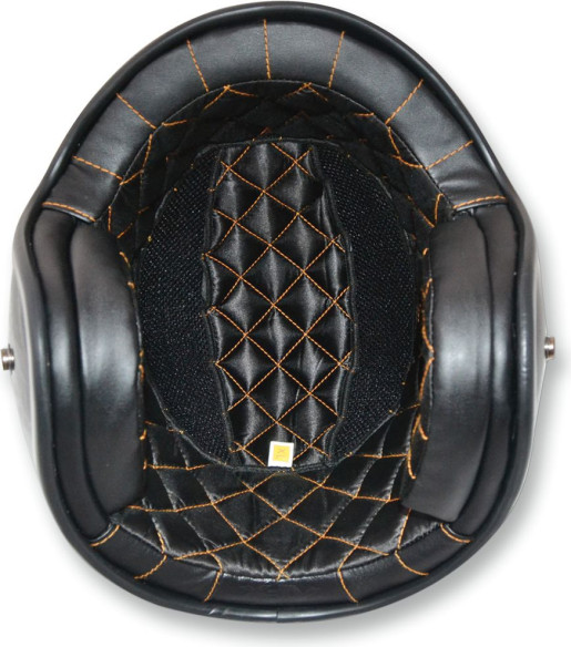 Casca Moto Jet/Open Face FX-76 Route 66 Vintage Matte Black